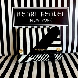 SOLD New Henri Bendel striped wallet
